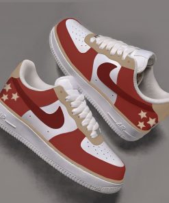 Red TS Inspired Custom Air Force 1