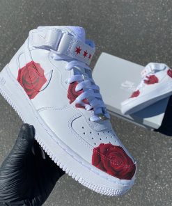 Red Rose Custom Air Force 1