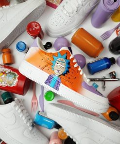 Rick And Morty2 Custom Air Force 1