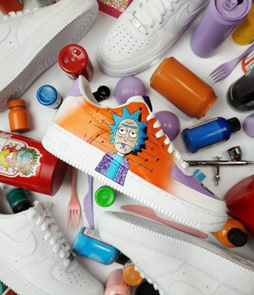 Rick And Morty2 Custom Air Force 1