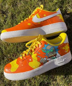 Rick Morty Cartoon Custom Air Force 1