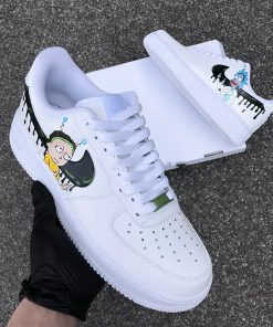 Rick And Morty Custom Air Force 1