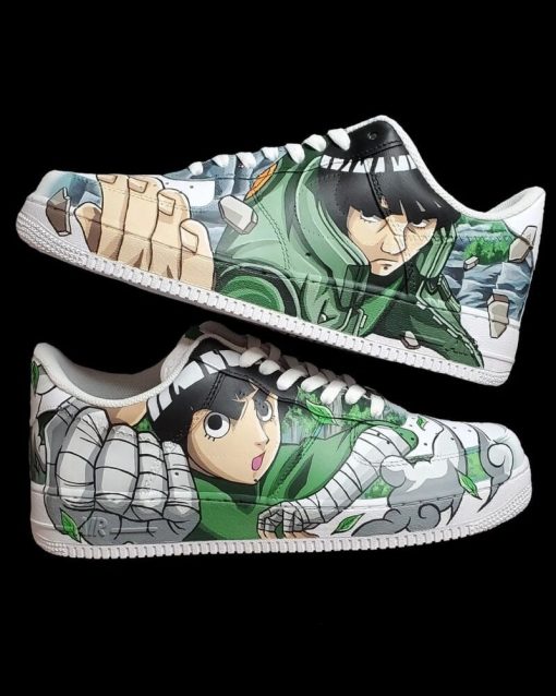 Rock Lee X Might Guy Custom Air Force 1