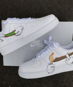 Roll Up Smoke Custom Air Force 1