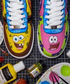 Spongebob Patrick Custom Air Force 1