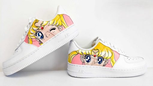 Sailor Moon Pink Custom Air Force 1