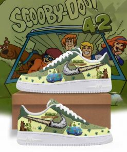 Scooby Doo Green Custom Air Force 1