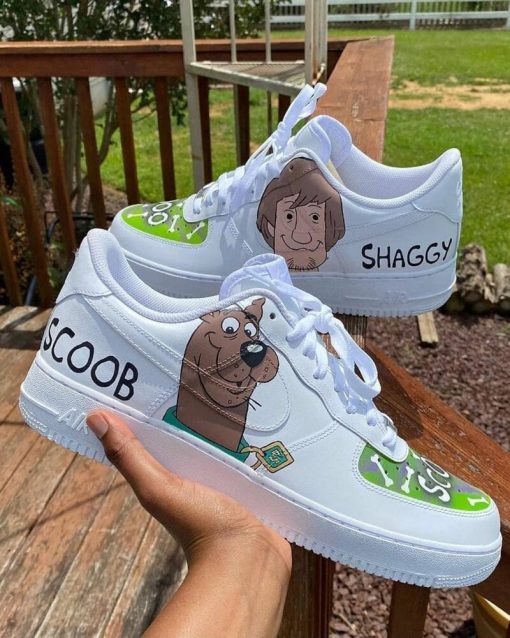 Scooby-Doo Cartoon Custom Air Force 1