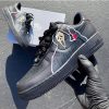 Scream Red Drippy Custom Air Force 1