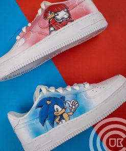 Sonic Cartoon Movie Custom Air Force 1