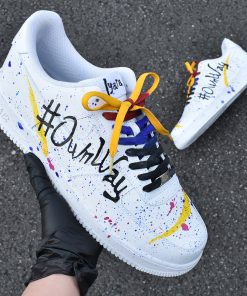 Splash Ink Custom Air Force 1