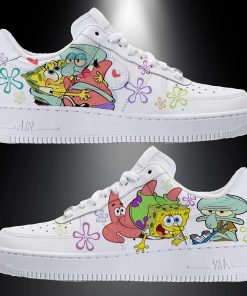 Spongebob Squarepants Art Custom Air Force 1