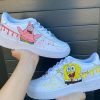 Spongebob Squarepants Painted Custom Air Force 1