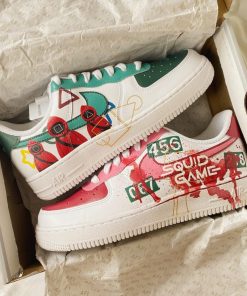 Squid Game Horror Custom Air Force 1