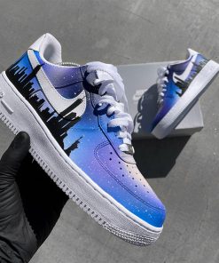 Starry Galaxy City Custom Air Force 1