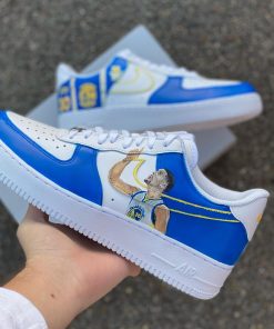 Stephen Curry Bassketball Custom Air Force 1