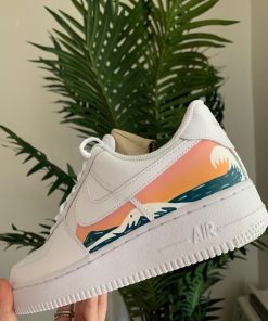 Sunset Waves Custom Air Force 1