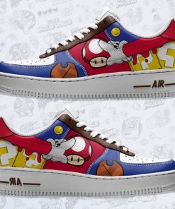 Super Mario Swoosh Custom Air Force 1