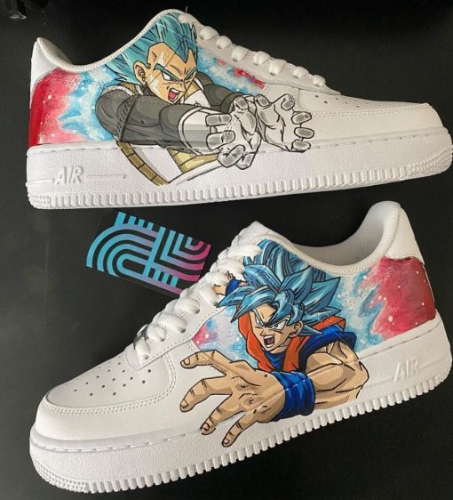 Super Saiyan Blue Custom Air Force 1