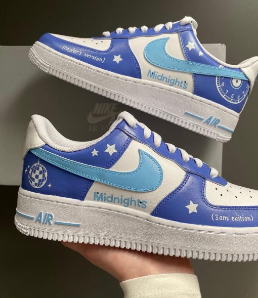 Taylor Swift Midnights Custom Air Force 1