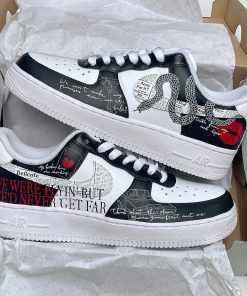 Taylor Swift Reputation Custom Air Force 1