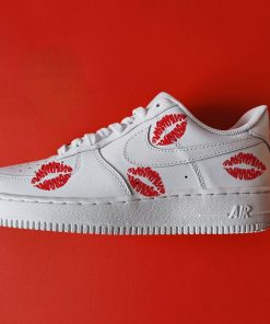 Lipstick Print Heat Custom Air Force 1