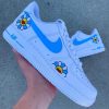 Takashi Murakami Blue Custom Air Force 1