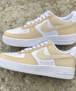 Tan Beige Colors Custom Air Force 1