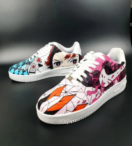 Tanjiro Nezuko 2 Custom Air Force 1