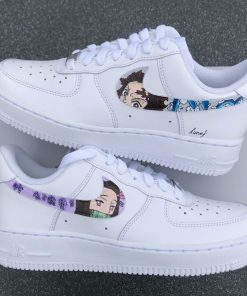 Tanjiro Nezuko 1 Custom Air Force 1