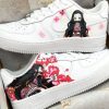 Nezuko Hand Painted Custom Air Force 1