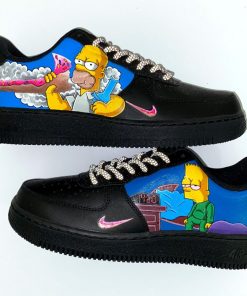 Simpsons Donut Custom Air Force 1