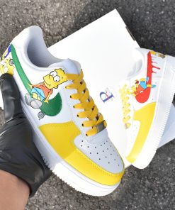 The Simpsons Family Custom Air Force 1