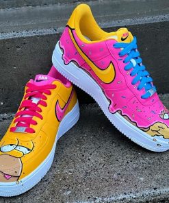 The Simpsons Custom Air Force 1