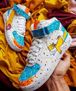 The Simpsons Family Custom Air Force 1