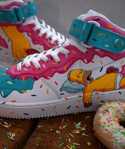 The Simpsons Donut Custom Air Force 1