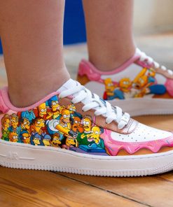 The Simpsons Homer Custom Air Force 1