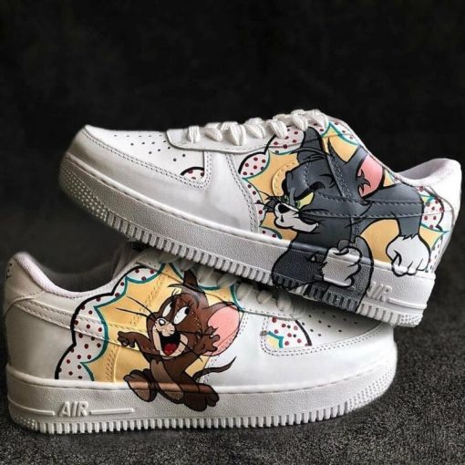 Tom And Jerry Custom Air Force 1