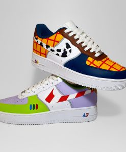 Toy Story Cartoon Custom Air Force 1