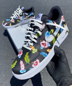 Tropical Floral Custom Air Force 1