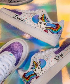 Unicorn Hand Painted Custom Air Force 1