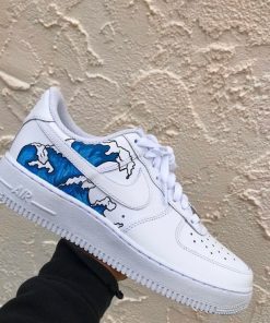 Blue Waves Custom Air Force 1