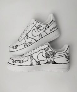 XXXtentacion Sketch Custom Air Force 1