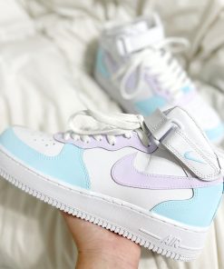 Blue N Lilac Custom Air Force 1