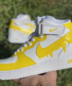 Yellow Drip All Custom Air Force 1