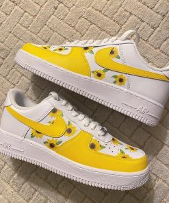 Yellow Sunflower Custom Air Force 1