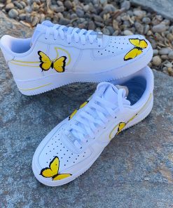 Yellow Swallowtail Butterfly Custom Air Force 1