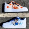 Dragonball Blue Orange Custom Air Force 1