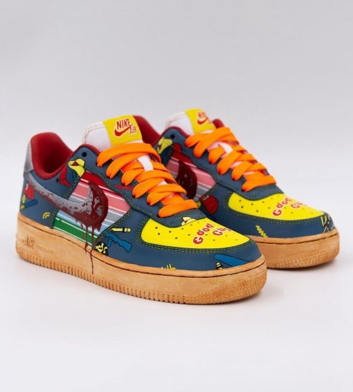 Chucky Halloween Custom Air Force 1