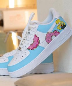 Simpsons Doughunt Custom Air Force 1